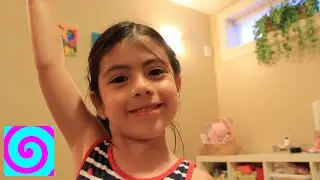 This Girl Cleans Up her Room using Magic!