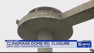 Clingmans Dome Road closures
