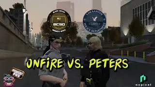 BCSO Alexis Onfire VS. LSPD Tyler Peters (Multiple POVs) | GTA RP NoPixel 4.0