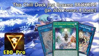 This Chill Deck Just Became BROKEN! (8 Duels! Jan 2022 Format) [EDO Pro]