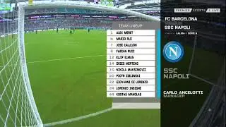 Обзор матча   Наполи   1:2  Барселона