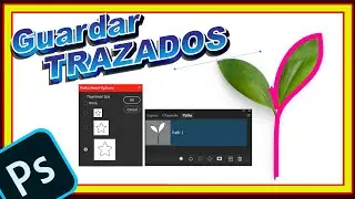 [✒️] Como Guardar TRAZADOS Correctamente en Photoshop