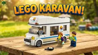 KARAVAN SEVERLER; LEGO KARAVANIMIZI YAPIYORUZ.. (Lego City Holiday Camper Van 60283)
