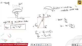 Relative Motion in 1 D and 2 D