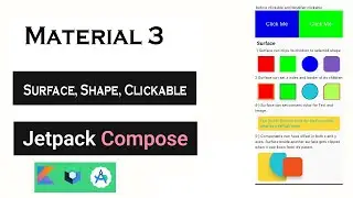 Jetpack Compose: Surface, Shape, Clickable - Modifying Composables with Ease 