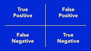 True Positive, False Positive, True Negative, and False Negative
