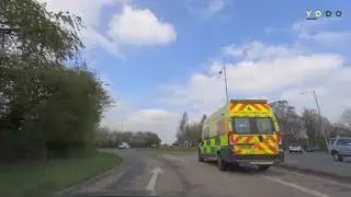 4K Timelapse | Drive to Bridlington from Scunthorpe via A18, A15, M180, A164, A1035, A165, B1255