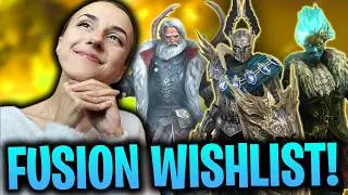 OLD FUSIONS ARE COMING BACK - HERE'S WHO I WANT! (Raid Shadow Legends)