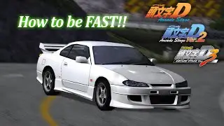 Techniques of Initial D Arcade Stage - Part 1 (Ver. 1/2/3)