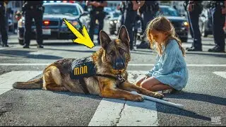 The police attacked a blind girl and her dog. What happened next shocked everyone!