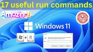 17 Useful RUN Commands Every Computer User Must Know | Windows Secret Tricks | Useful Run Commands