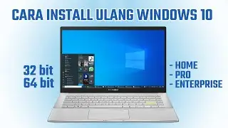 Cara install ulang windows 10