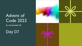 Advent of Code 2023 in Maintainable C# (Day 07)