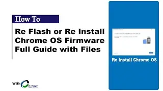 How to flash or re install firmware on chromebook | Re install Flash Chromebook FIrmware