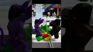 Weird strict dad vs XENOBUS and CATNAP #shorts #roblox #phonk