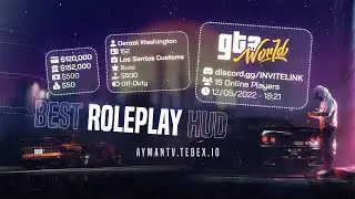 [RP HUD] Best Roleplay HUD out there for FiveM [ESX & QBCore]