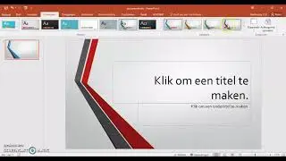 MS PowerPoint ontwerpen