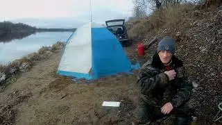 С Вованом на рыбалку, закрыли осеньий сезон.