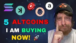TOP 5 Crypto ALTCOINS To BUY RIGHT NOW!
