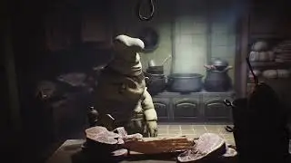 маленькие кошмары-1 #5 серия. толстый повар пельмень хочет съесть меня (Little Nightmares)