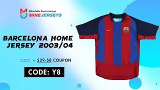 Barcelona Retro Home Jersey 2010/11 - Minejerseys Unboxing Review #soccer #cheapjersey #barcelona