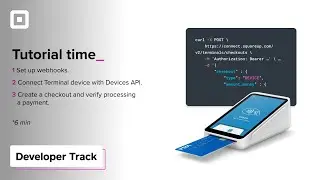 Developer Track | Workshop: Terminal API