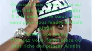 Prince Aladin black m feat. kev'adams (v 1) lyrics