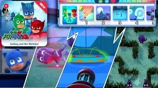 NEW PJ Masks iPad Game - Shrink Ray, Maze Escape (Disney Junior Appisodes)