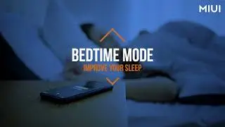 Try Bedtime mode for fewer interruptions and better sleep. 🌃 #xiaomi  #miui  #bedtime