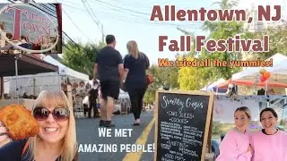 Allentown, NJ Fall Festival plus breakfast at Woody's Towne Cafe! What a day! #fallfestival