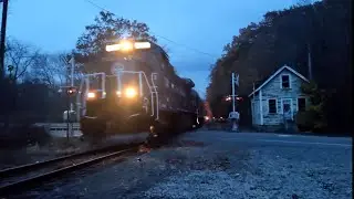 Pan Am OCS train in Chelmsford, Ma 11-11-2021
