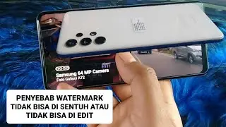 PENYEBAB WATERMARK (TANDA AIR) TIDAK BISA DI SENTUH ATAU DI EDIT
