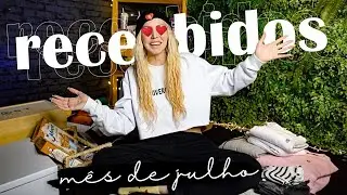 RECEBIDOS DE JULHO!