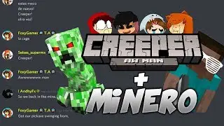 CREEPER AWWW MAN Y MINERO | 100% COMPLETADO SIN INTERRUPCIÓN | DISCORD