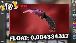 He unboxed a Karambit FADE on a broken PC..