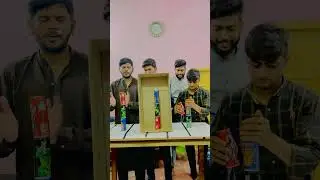 Soda can tower challange #funny #gamechallange #funnygames #comedy