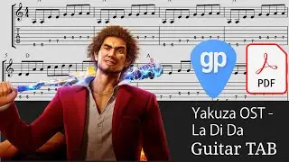 Yakuza 0 OST - 08 La Di Da Guitar Tabs [TABS]