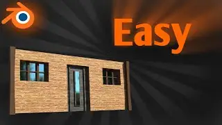 made modular house in blender