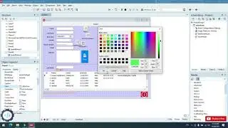 24# Delphi button coloring without using skin - trick - | skin تلوين زر دلفي بدون استعمال