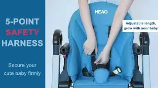 HEAO Reclining High Chair for Baby
