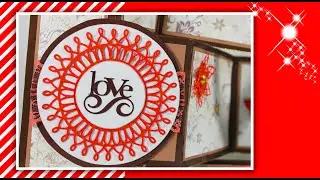 DIY💖Оригинальная открытка трансформер💖 Мастер-класс открытки💖 Скрапбукинг для начинающих