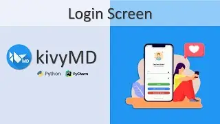 KivyMD | Aula 6 - Design Tela Login
