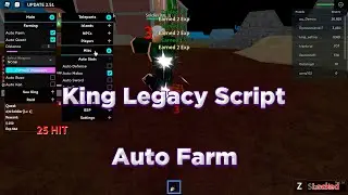 Roblox King Legacy Script GUI 2021 | King Legacy Auto Farm & Auto LVL