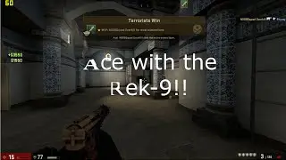 CSGO: 1v5 clutch with the Rek-9!!