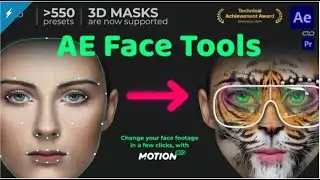 AE Face Tools V6 (UPDATE  2024) - face tools after effects 2024