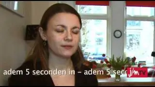 Adem stress weg