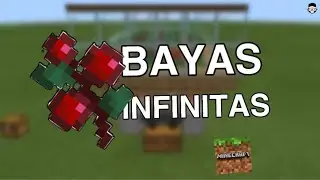 CÓMO HACER UNA GRANJA DE BAYAS EN MINECRAFT (JAVA & BEDROCK)  |MonoRGM
