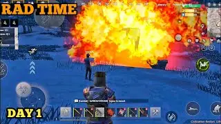 Day 1 lios rank server (last Island of Servival)eg kill  base rad video
