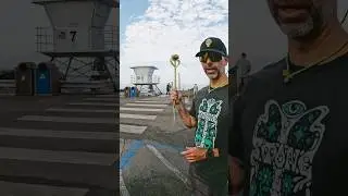 Why did the blind guy cross the road?