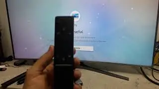 Sincronizacion de Control con TV Samsung de 55" Curve